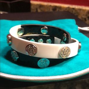 Rustic Cuff Two Tone Oreo Meagan Double Wrap
